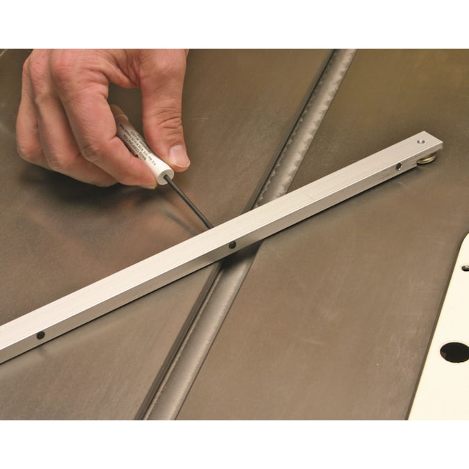 Kreg Precision Miter Gauge System for Miter Saws, Adjustable, Blue, Fits Standard 3/8-in x 3/4-in Miter Slots - Image 6