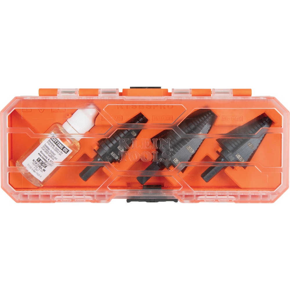 Premium Electrician's 3/8-Inch Hex Step Bit Set, 3 Piece - Image 12