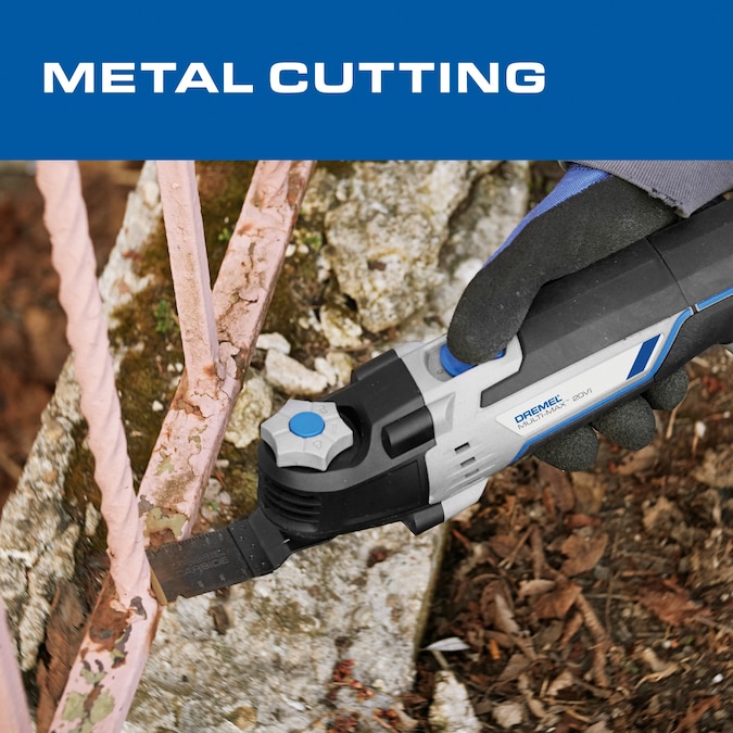 Dremel 20-volt Max Cordless 2-Amp Variable 8-Piece Oscillating Multi-Tool Kit with Soft Case (1-Battery Included) - Image 15