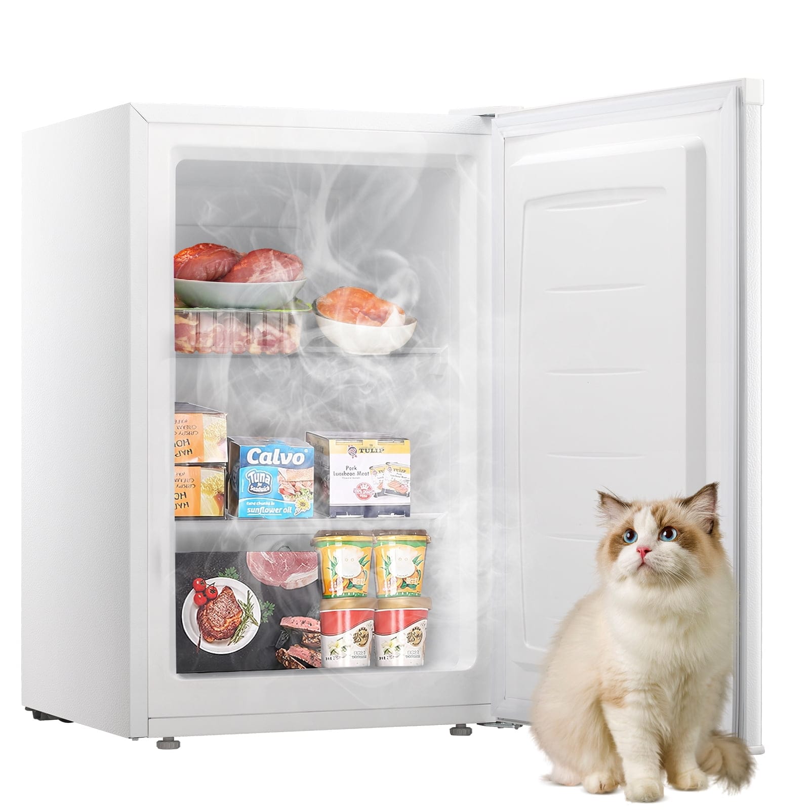 3-cu ft Garage Ready Upright Freezer ( White )