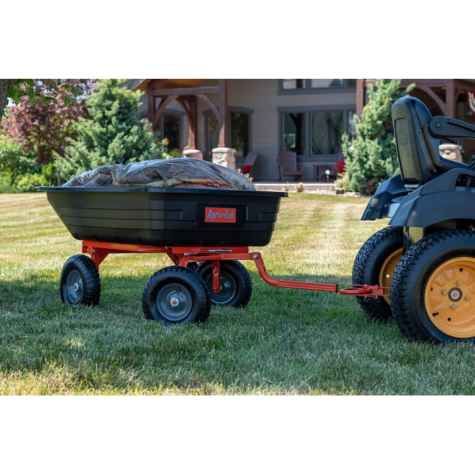 Agri-Fab Push / Tow Carts 10-cu ft Poly Yard Cart - Image 10