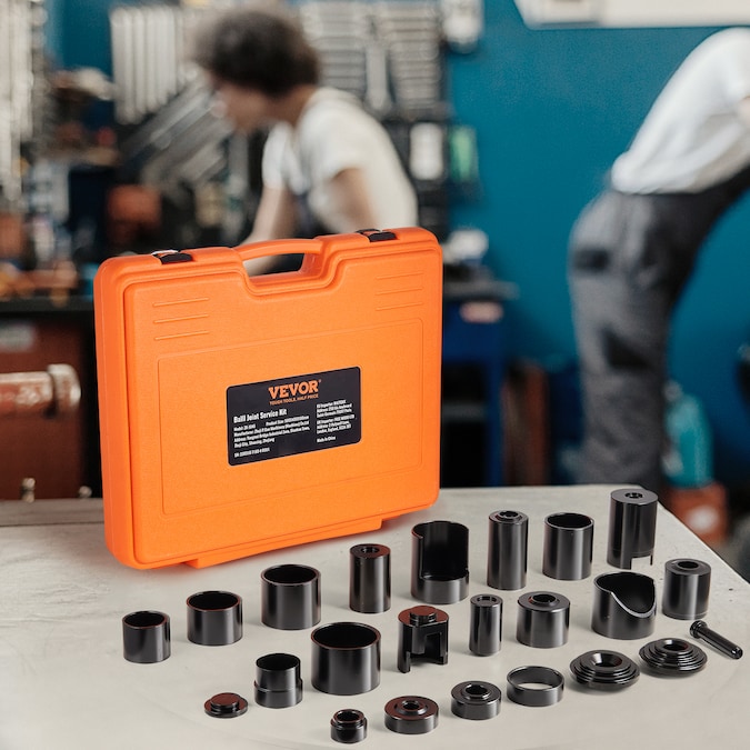 VEVOR Ball Joint Press Kit, 25 Pcstool Kit, C-press Ball Joint Remove and Install Tools, For Most 2wd and 4wd Cars, Heavy Duty Ball Joint Repair Kit For Automotive Repairing - Image 2