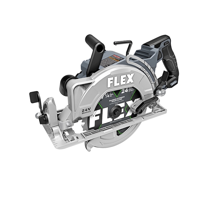 FLEX Rear Handle 24-volt 7-1/4-in Cordless Circular Saw (Bare Tool)
