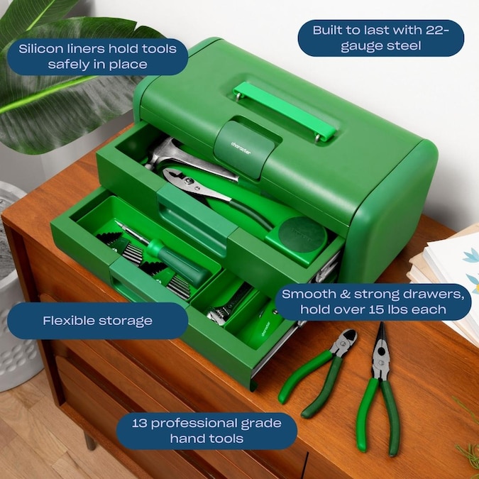 Character 13-Piece Household Tool Set with Hard Case - Image 3