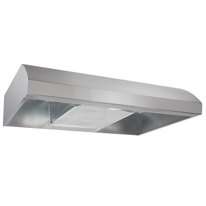 Broan BXT 30-in 270-CFM Convertible Stainless Steel Under Cabinet Range Hoods Undercabinet Mount