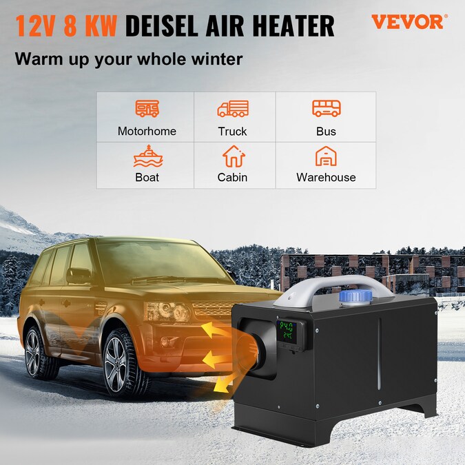 VEVOR 20000-BTU Forced Air Indoor/Outdoor Kerosene Heater - Image 3