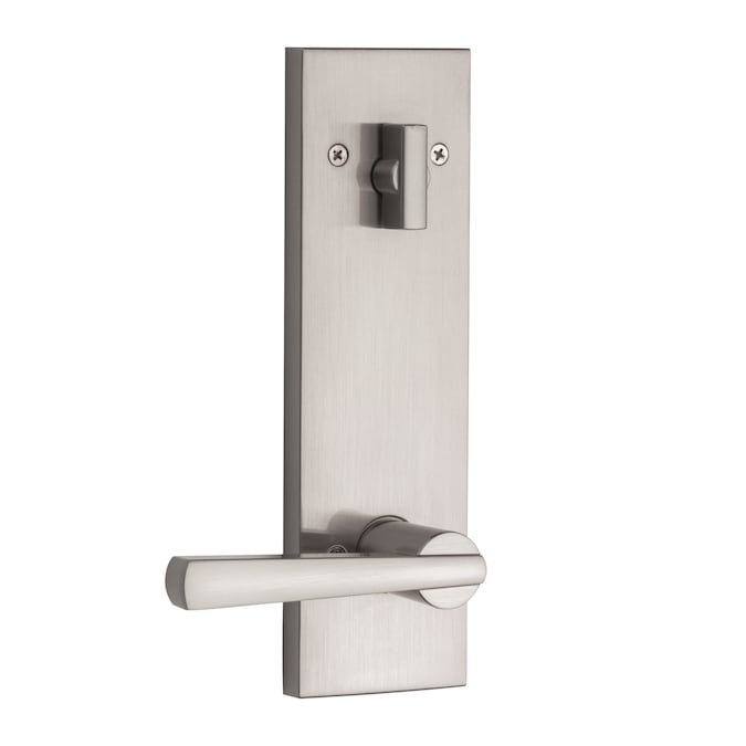 Baldwin Prestige Series Spyglass Satin Nickel Single-Cylinder Deadbolt Keyed Entry Door Handleset with Spyglass Lever and Smartkey - Image 6
