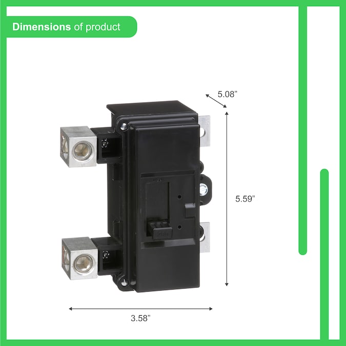 Square D QO 200-amp 2-Pole Main Circuit Breaker - Image 2