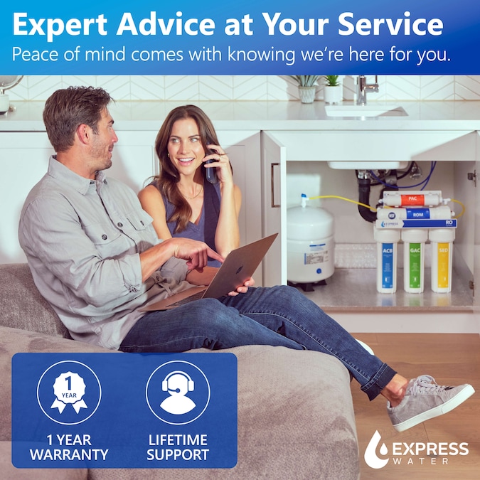 Express Water ROC001 5-stage Multi-method Reverse Osmosis Filtration System - Image 8