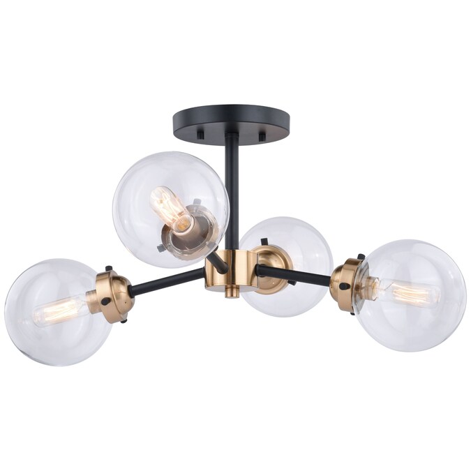 Cascadia Orbit 4-Light Oil-Rubbed Bronze Semi mount light
