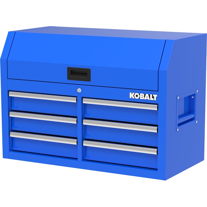 Kobalt 36-in W x 18-in H 6-Drawer Steel Tool Chest (Blue)