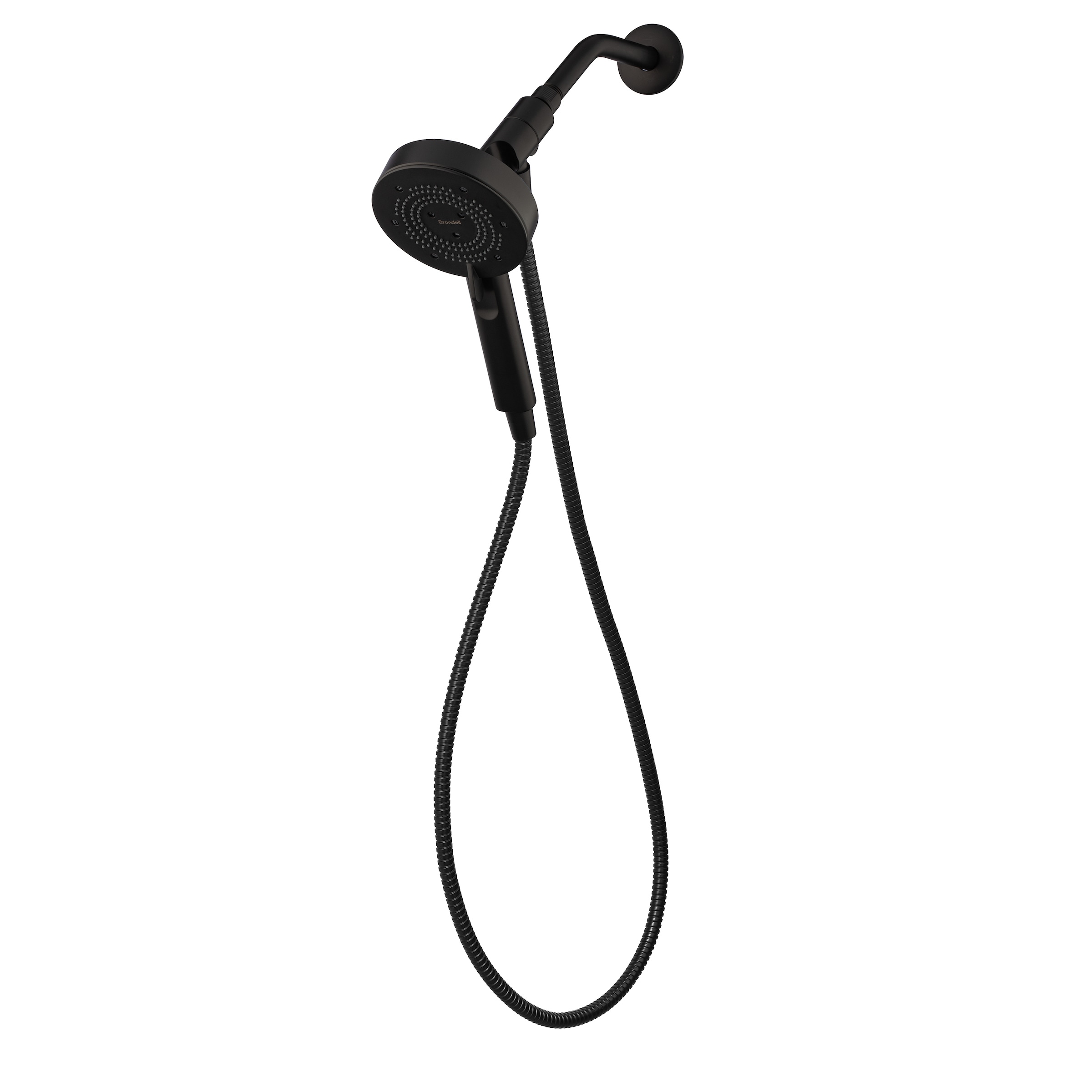 Nebia Yuba Water Saving Showers 5 -Spray Matte Black 5.3-in Round Handheld High Pressure Shower Head 1.5 GPM