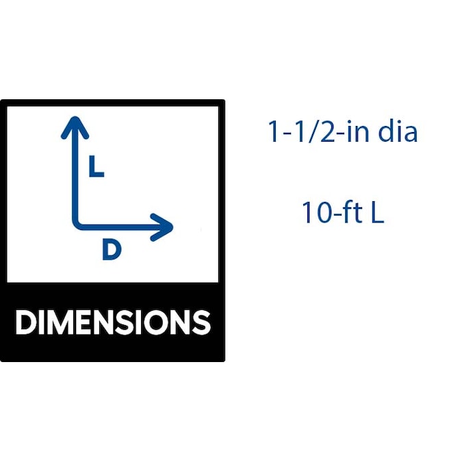 Streamline 1-1/2-in x 10-ft Copper Type L Pipe - Image 2
