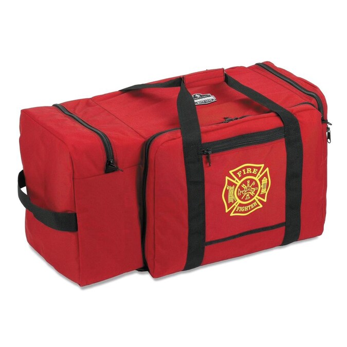 Arsenal Ergodyne Arsenal 5005 Large Fire and Rescue Gear Bag Red Nylon Zippered Tool Bag