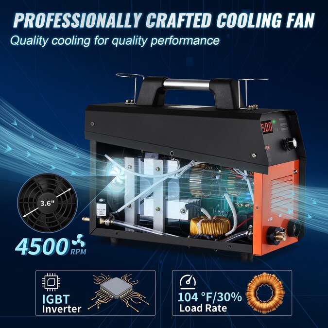 VEVOR 120 or 230-Volt 270-Amp Mig Flux-cored Wire Feed Welder - Image 4