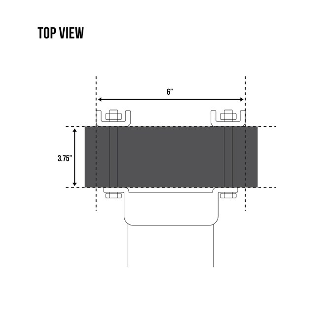 Trailer Valet 5000-lb Capacity Side Wind Trailer Jack - Image 6