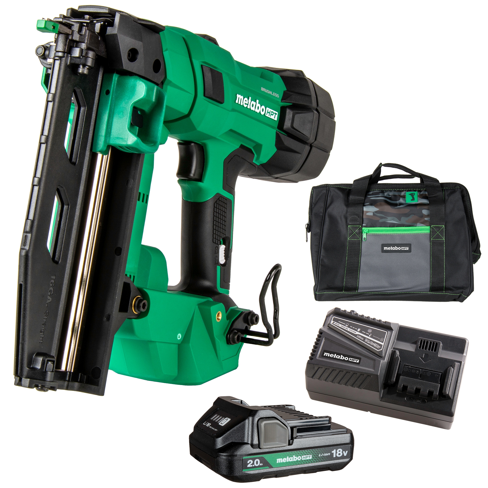 2-1/2-in 16 -Gauge Cordless Straight Finish Nailer ( Battery Included )