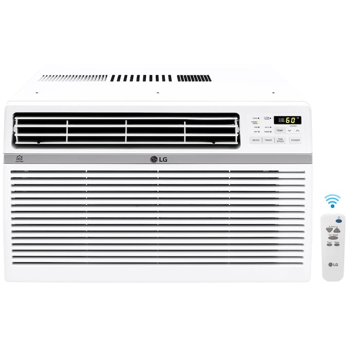 LG 550-sq ft Window Air Conditioner with Remote (115-Volt; 12000-BTU) Wi-Fi enabled