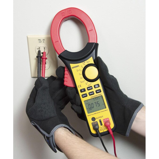Sperry Digital Display Clamp Meter Multimeter 2000 Amp 1000-Volt - Image 2