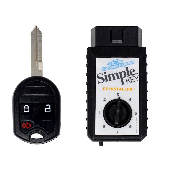 Car Keys Express Black Remote Head Key Brass Automotive Key Blank