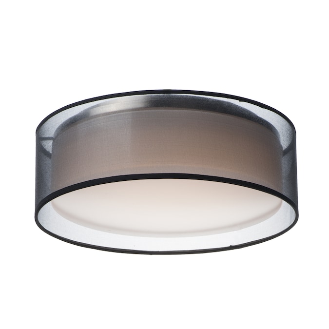 Maxim Lighting Prime 3-Light Matte Black LED Flush Mount Light