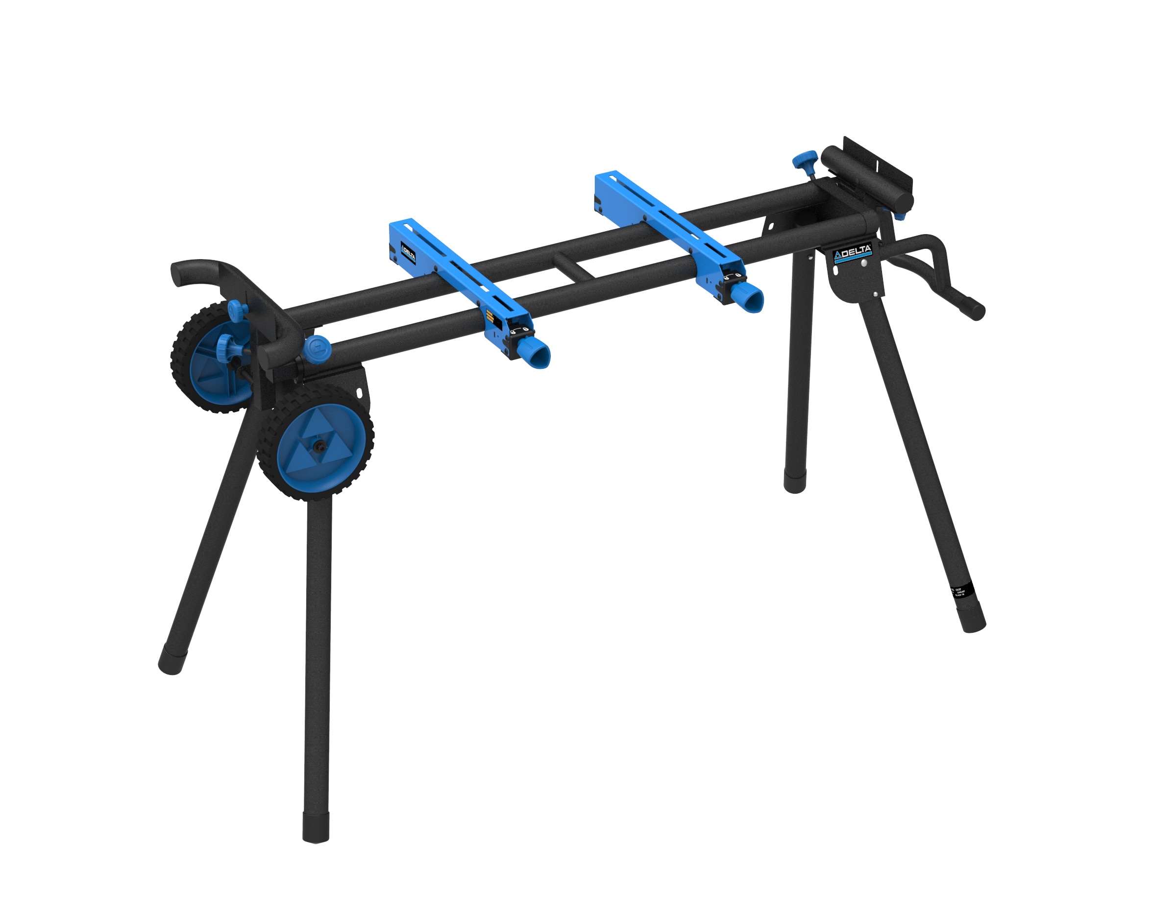 Steel Adjustable Rolling Miter Saw Stand