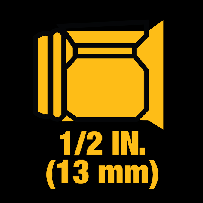 DEWALT XR 20-volt Max Variable Brushless 1/2-in Drive Cordless Impact Wrench (Battery Included) - Image 6