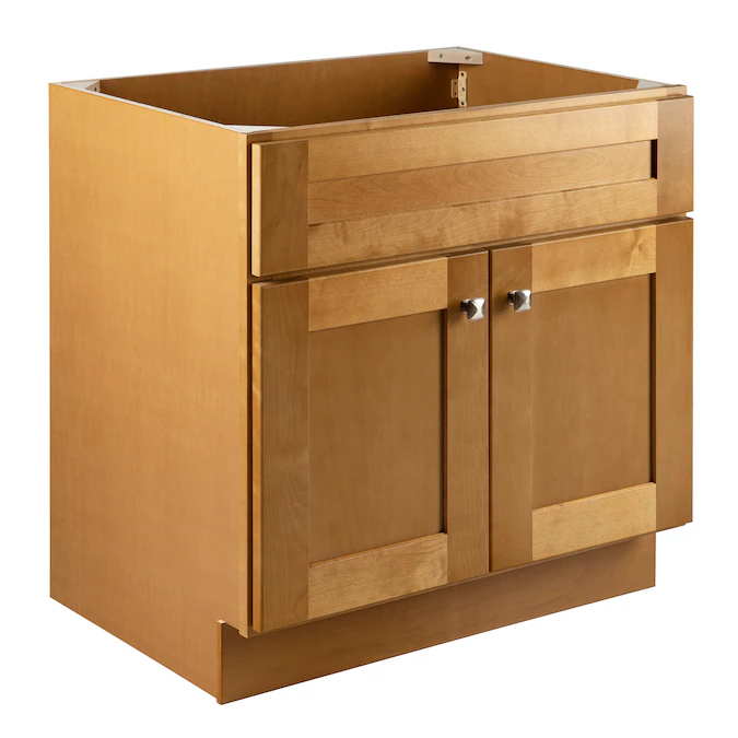 Design House Brookings 30-in Modern Birch Bathroom Vanity Base Cabinet without Top