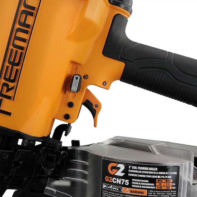 FREEMAN All-new 2nd Generation 3-in 15-Degree Corded Pneumatic Framing Nailer - Image 4