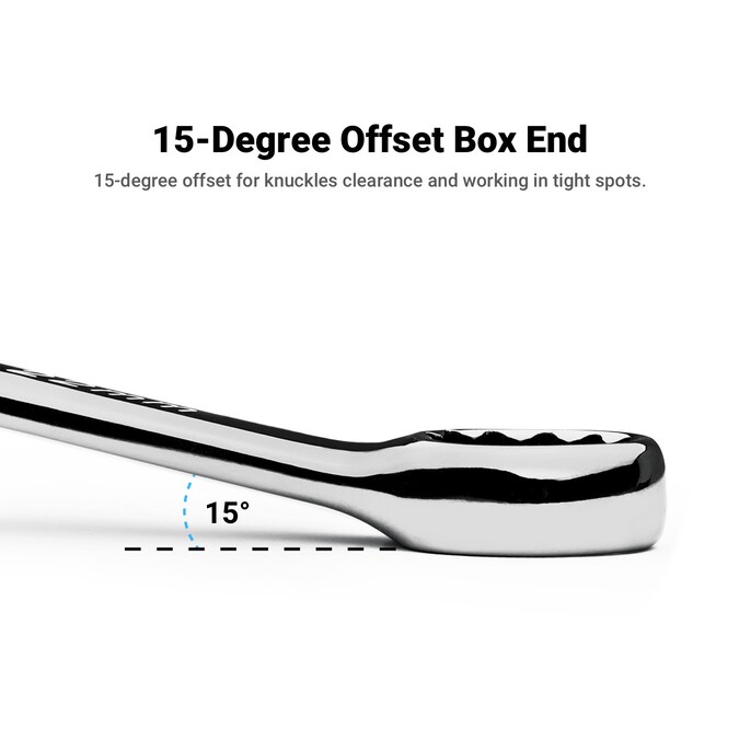 Capri Tools 19-Piece Set 12-point Metric Combination Wrench Includes Soft Case - Image 5