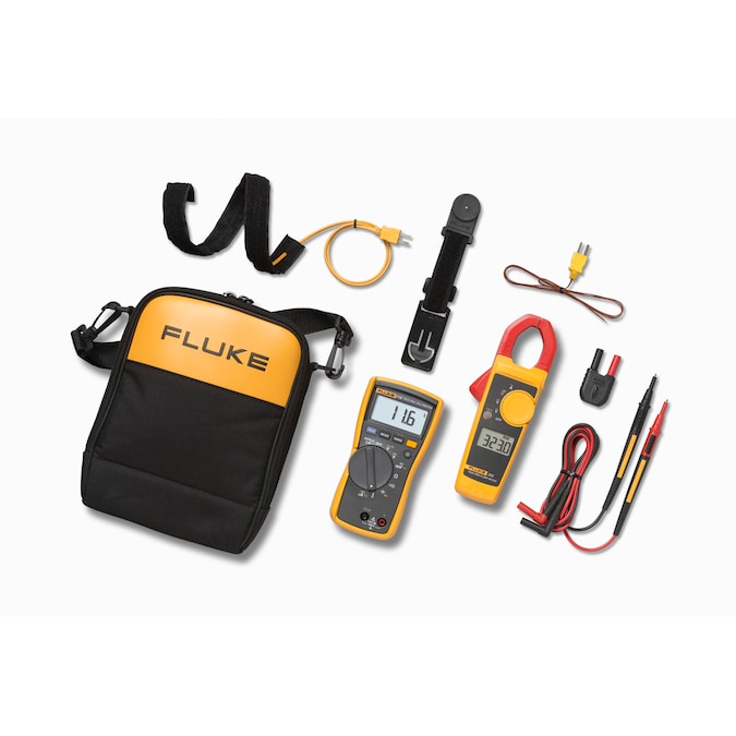 Fluke 116/323 HVAC Combo Kit Digital Display Multimeter 600-Volt