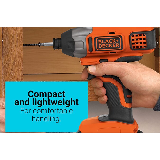 BLACK+DECKER 1/4-in Cordless Impact Driver - Image 3