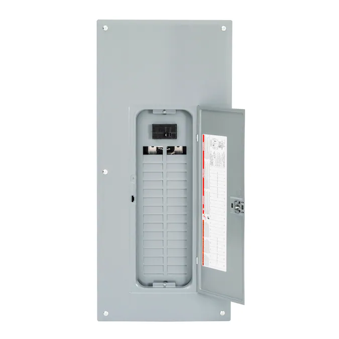 Square D Homeline 100-Amp 30-Spaces 60-Circuit Indoor Main Breaker Plug-on Neutral Load Center