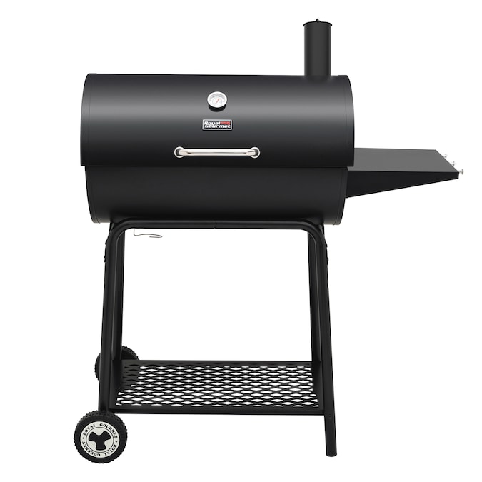 Royal Gourmet 27-in W Black Barrel Charcoal Grill