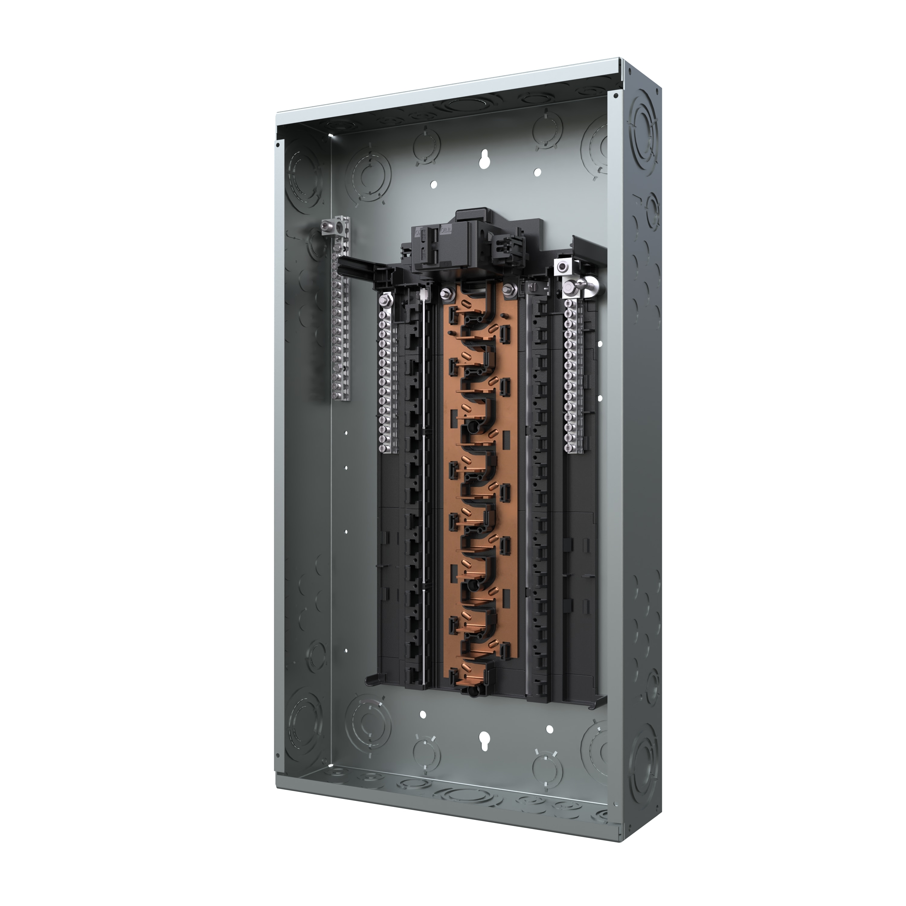 PN 125 -Amp 30 -Spaces 30 -Circuit Indoor Main breaker Plug-On Neutral Load Center