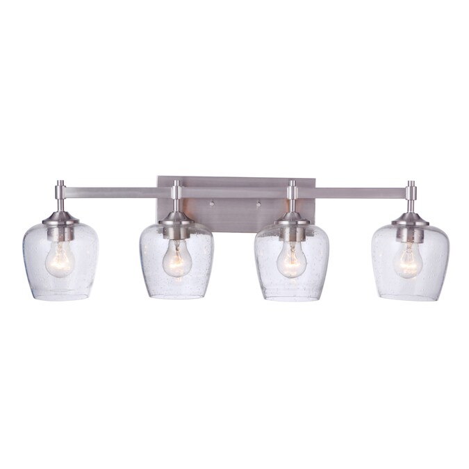 Craftmade Stellen 30.25-in 4-Light Brushed Nickel Traditional Vanity Light - Image 4