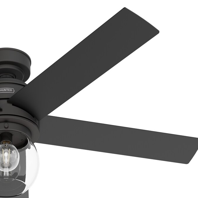 Hunter Xidane SureSpeed 52-in Matte black LED Indoor Ceiling Fan with Light and Remote (5-Blade) - Image 7