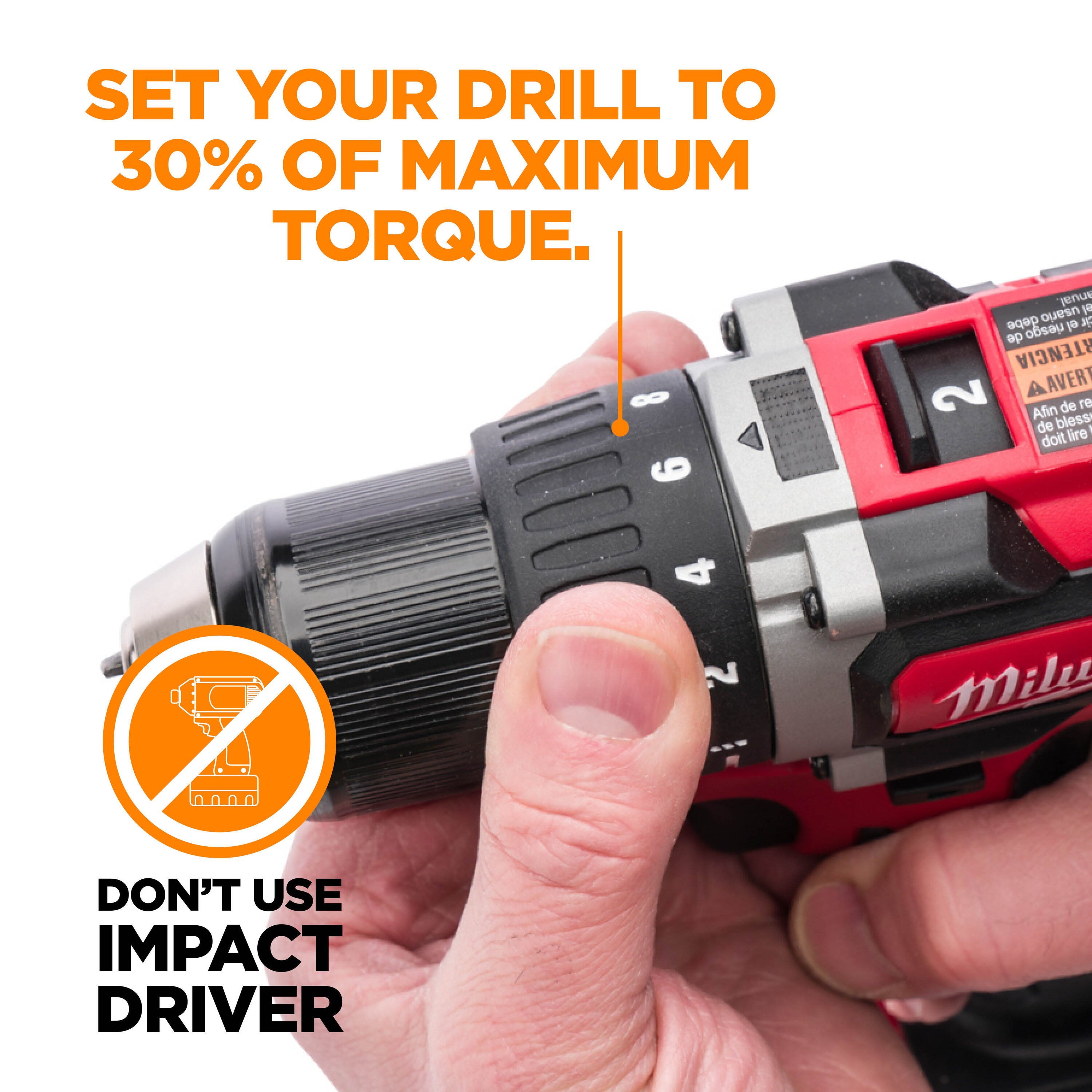 ClipDRIVE Stand-Up Decking Tool for Edge Hidden Deck Clips Drill guide - Image 7