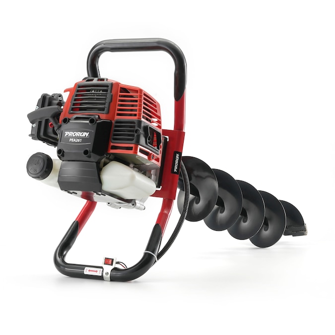 PRORUN 51.7-cc 1-man Auger Kit Auger Powerhead with 6-in Bit(s) Included