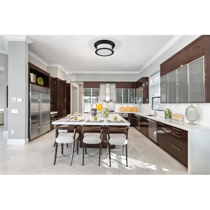 Z-Lite Sonna 1-Light Matte Black Flush Mount Light - Image 2