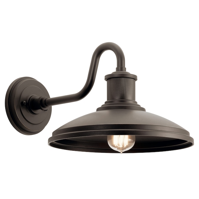 Kichler Allenbury 1-Light 9-in H Bronze Outdoor Wall Light