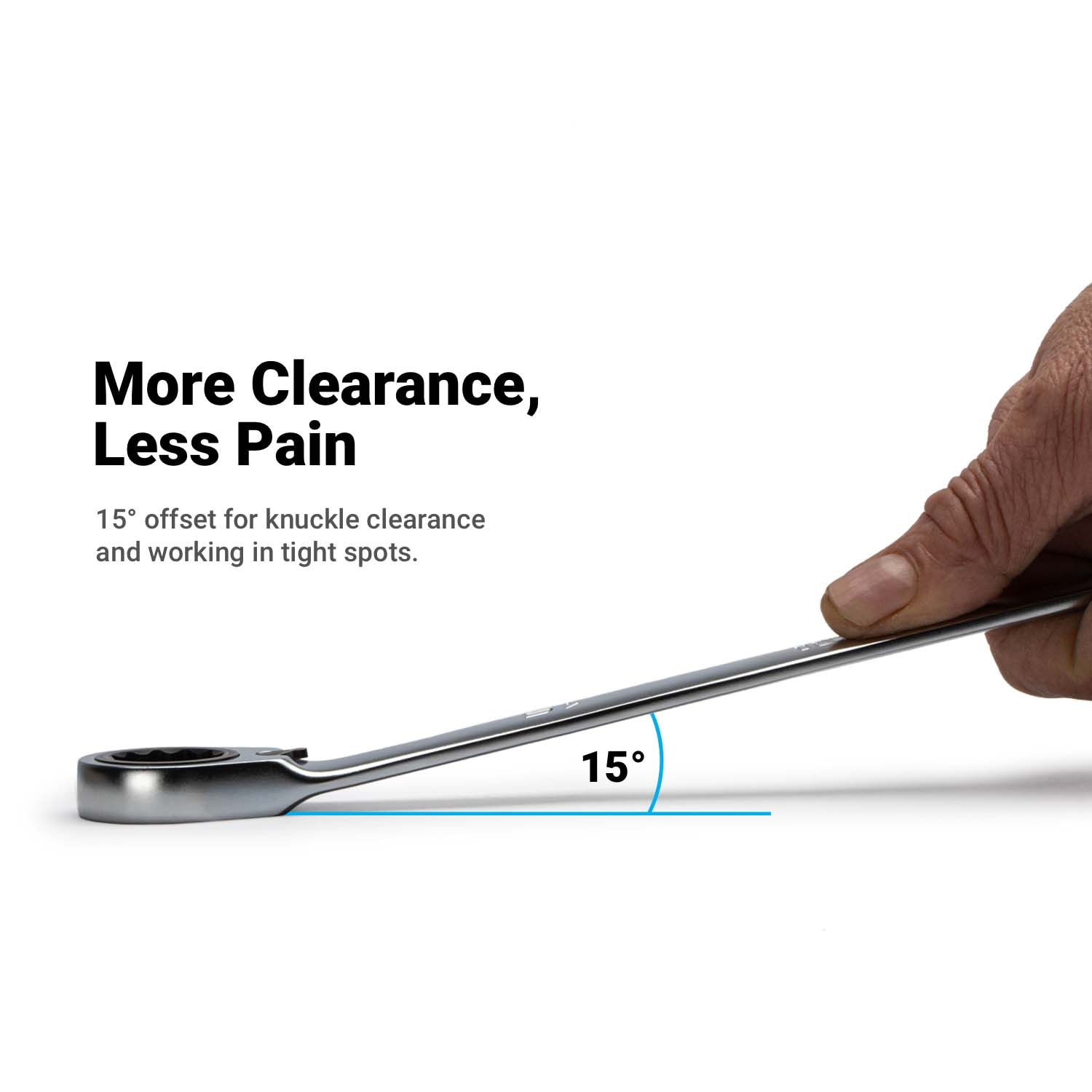 8 -Piece Set Standard (SAE) Ratchet Wrench - Image 6