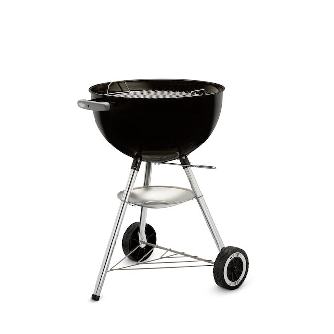 Weber Original Kettle 18-in W Black Kettle Charcoal Grill - Image 8