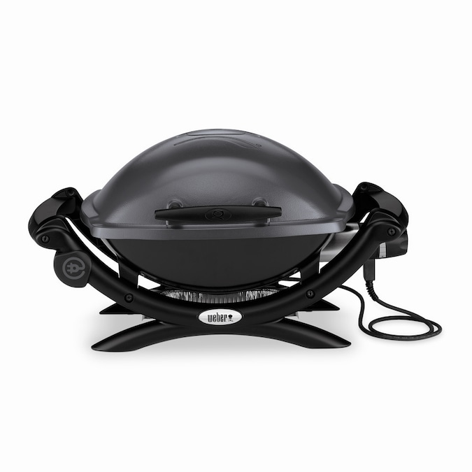 Weber Q 1400 189-Sq in Dark Gray Portable Electric Grill