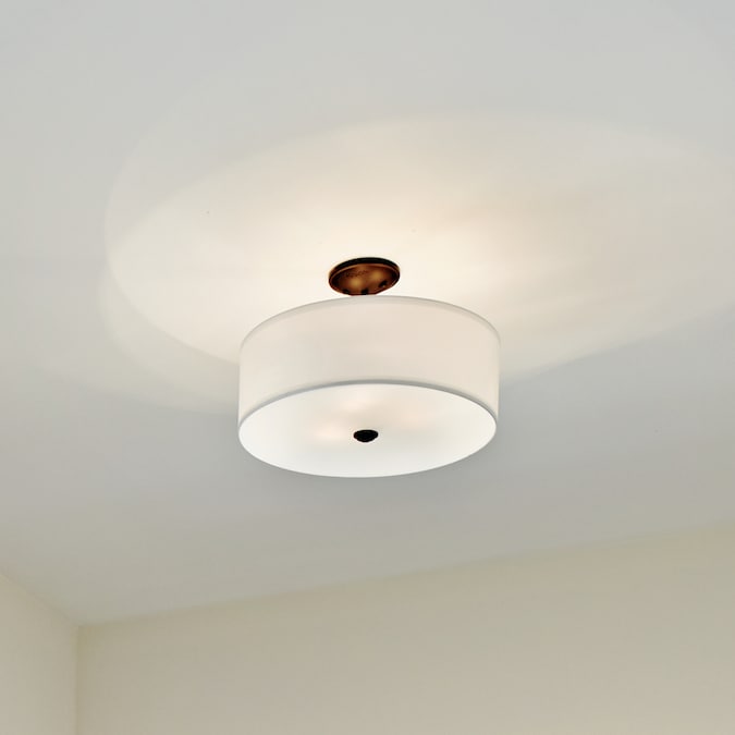 Kichler Shailene 3-Light Bronze Semi mount light