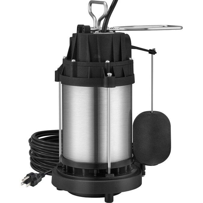 VEVOR 1/2-HP 120-Volt 72-GPM Stainless Steel Submersible Sump Pump - Image 9