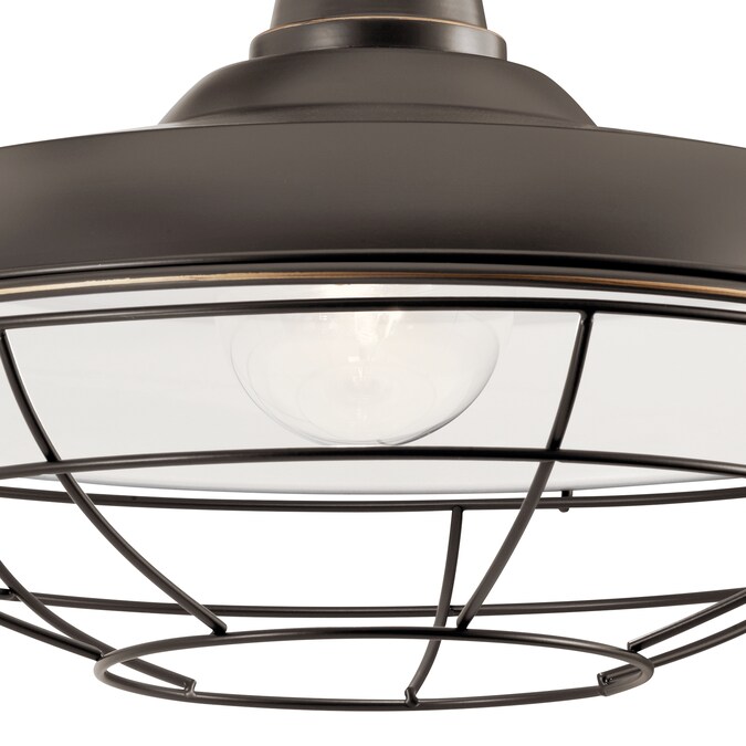 Kichler Pier 1-Light 16.25-in H Bronze Outdoor Wall Light - Image 3