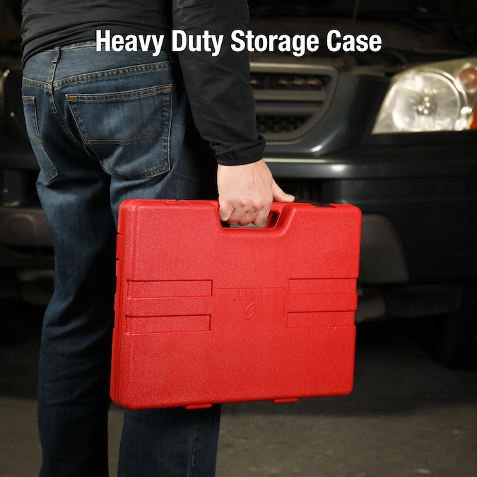 SUNEX TOOLS 39-Piece Standard (SAE) 1/2-in Drive Set 12-point Impact Socket Set - Image 5