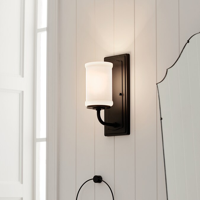 Kichler Vetivene 5-in 1-Light Black Farmhouse Vanity Light