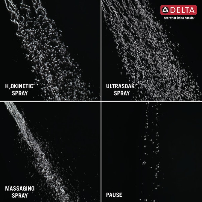 Delta Universal Showering Components Venetian Bronze 8-in Round Fixed Shower Head 1.75-GPM (6.6-LPM) - Image 5